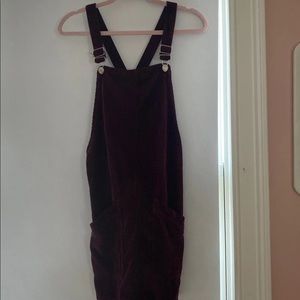 Top shop corridor burgundy/maroon dress
